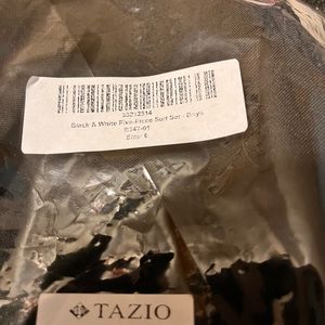 Boys 5 piece black suit